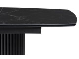 Фестер 140(180)х80х76 черный мрамор / черный Стол от производителя