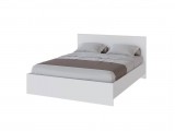 Кровать 160x200 с настилом из ДСП Плейона, белый недорого