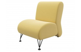 Кресло Мягкое дизайнерское Pati желтый