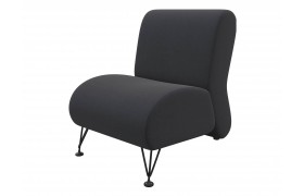 Кресло Мягкое дизайнерское Pati темный