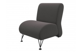 Кресло Мягкое дизайнерское Pati шоколад