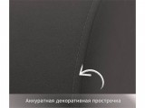 Мягкое дизайнерское кресло Pati шоколад недорого