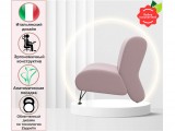 Мягкое дизайнерское кресло Pati лиловый распродажа