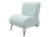 Мягкое дизайнерское кресло Pati мята пастель недорого