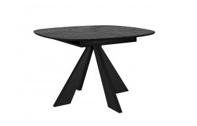 Кухонный стол DikLine SKK110 Керамика Черный мрамор/подстолье /опор