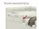 Односпальная кровать-тахта Colibri 800 бежевая с подъемным механ купить