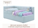 Односпальная кровать-тахта Colibri 800 мята пастель с подъемным  распродажа