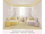 Односпальная кровать-тахта Bonna 900 с защитным бортиком лиловая от производителя
