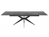 Стол DikLine KW160 керамика мрамор черный С45 матовая/опоры черн распродажа