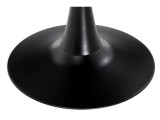 Tulip 90 black glass Стол стеклянный от производителя