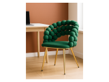 Ball green / gold Стул на металлокаркасе купить