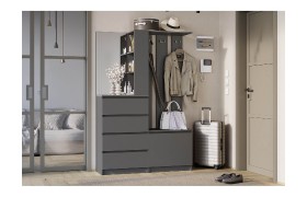 Прихожая Симпл 04, графит