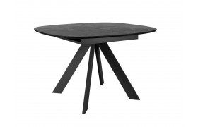 Стол для кухни DikLine BK100 Керамика Черный мрамор/подстолье /опоры