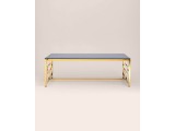 Журнальный стол Stool Group БРУКЛИН 120х60 Стекло smoke/Сталь зо фото