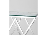 Журнальный стол Stool Group ИНСИГНИЯ 55х55 Прозрачное стекло/Ста купить