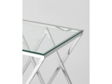 Журнальный стол Stool Group ИНСИГНИЯ 55х55 Прозрачное стекло/Ста распродажа