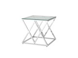 Журнальный стол Stool Group ИНСИГНИЯ 55х55 Прозрачное стекло/Ста недорого