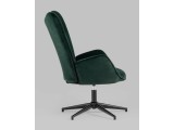 Кресло Stool Group Филадельфия Велюр изумрудный/Ножка черная распродажа
