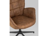 Кресло вращающееся Stool Group Ирис Коричневый купить
