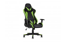 Кресло компьютерное игровое Stool Group TopChairs Gallardo Черный/Зеленый