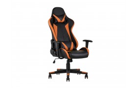Компьютерное кресло игровое Stool Group TopChairs Gallardo Черный/Оранжевый