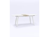 Стол обеденный Stool Group Чикаго 160 Белый купить