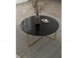 Стол журнальный Калифорния Маджоре Glass черная Lacobel купить