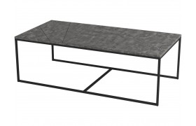 Журнальный столик Калифорния Геометрика серый бетон