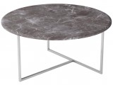 Стол журнальный Калифорния Маджоре серый мрамор недорого