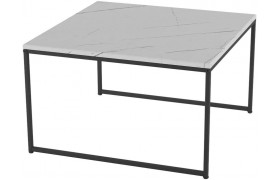 Журнальный столик Калифорния Овер белый мрамор