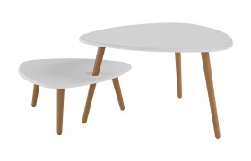 Журнальный столик Калифорния Стилгрей белый
