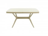 Стол Оскар 2М Glass 140, Капучино недорого