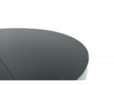 Стол Оскар D950 Glass, Белый, Стекло Чёрное от производителя