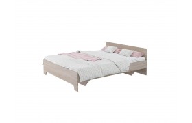 Двуспальная кровать с основанием 160х200 Victor, дуб