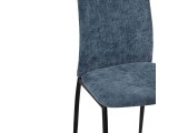 Tod black / blue Стул на металлокаркасе распродажа