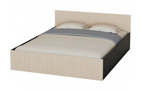 Кровать Басямиф 160 (Венге / дуб беленый)