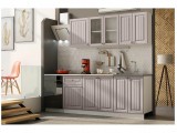 Кухня Хозяюшка МДФ 1800 (Трюфель, Белый) распродажа