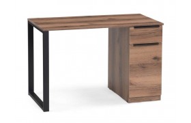 Письменный стол Бэтти Лофт 116х60х75 дуб делано темный / черный Компьютерный