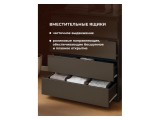 Сибити 4 ящика графит серый Комод купить