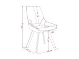 Стул Leset Галвес 360 (поворотный механизм) от производителя