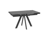 Стол Роял, 140  STONE BLACK ST CER/ЧЕРНЫЙ недорого