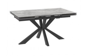 Обеденный стол Cтол DikLine AKE160, керамика 160(40+40)х90, STONE GREY CER/Ч