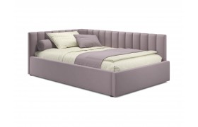 Кровать Мягкая Milena 1200 лиловая с подъемным механизмом