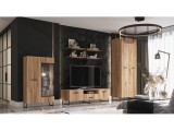 Модульная гостиная Нэнси LOFT, композиция 1 (Дуб Крафт) купить