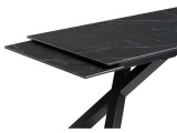 Хеме 180(240)х90х77 shakespeare black / черный Керамический стол недорого