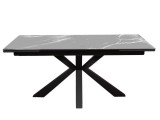 Стол DikLine SFE140 Керамика Серый мрамор/подстолье черное/опоры недорого