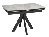 Стол DikLine DKU120 Керамика Italian Grey (глянец серый)/подстол недорого