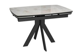 Стол на кухню DikLine DKU120 Керамика Italian Grey (глянец серый)/подстол