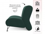 Мягкое дизайнерское кресло Pati изумруд купить