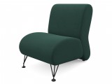Мягкое дизайнерское кресло Pati изумруд недорого